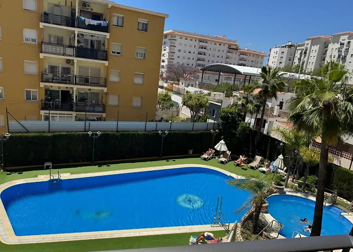 Acogedor 4 Pers Apartment Fuengirola